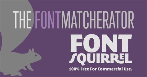 fontsquirrel font identifier.